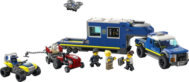 60315 Police Mobile Command Truck- truck only, no figs