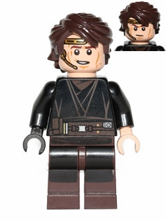sw0526 Anakin Skywalker (Dark Brown Legs, Headset)