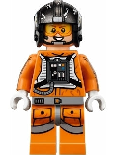sw0826 Snowspeeder Pilot Zev Senesca - Pearl Dark Gray Helmet