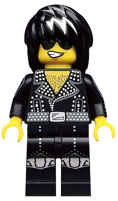 col190 Rock Star, Series 12 (Minifigure Only without Stand and Accessories)