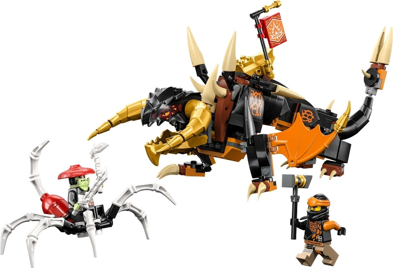 71782 Cole's Earth Dragon EVO- no figs