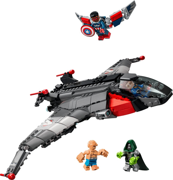 76347 Avengers: Doomsday Quinjet- no figs