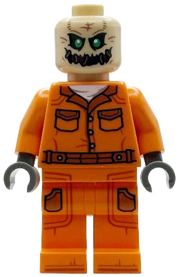 sh1085 Scarecrow - No Hat, Prison Jumpsuit, Side Pockets