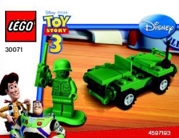 30071 Army Jeep polybag
