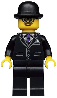 col120 Businessman, Series 8 (Minifigure Only without Stand and Accessories)