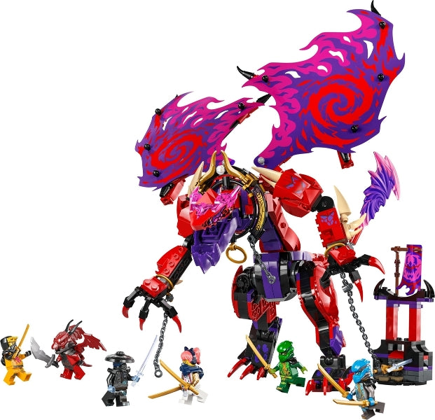 71832 Thunderfang Dragon of Chaos- missing 4 figs