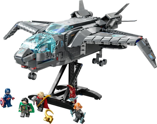76248 The Avengers Quinjet missing black widow