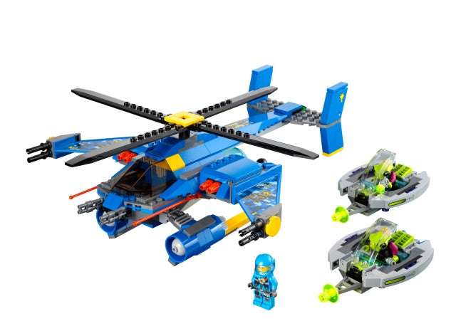 7067 Jet-Copter Encounter 1 mini alien ship missing