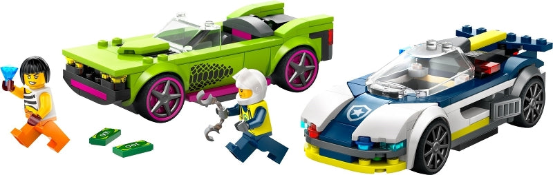 60415 Police Car and Muscle Car Chase