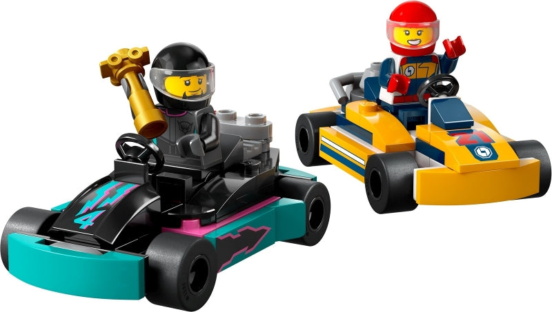 60400 Go-Karts and Race Drivers- missing 1 fig