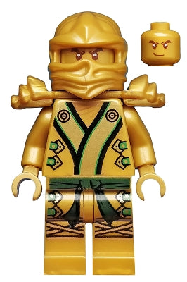 njo0073 Lloyd (Golden Ninja) - The Final Battle- torso crack