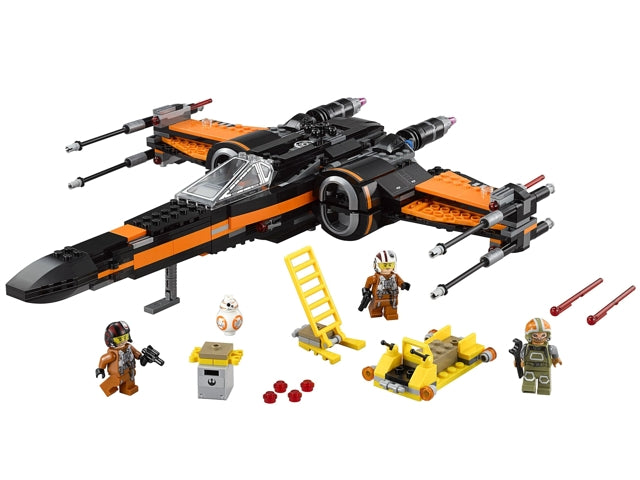 75102 Poe's X-Wing Fighter- missing poe and side builds