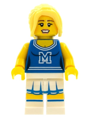col002 Cheerleader, Series 1 (Minifigure Only without Stand and Accessories)