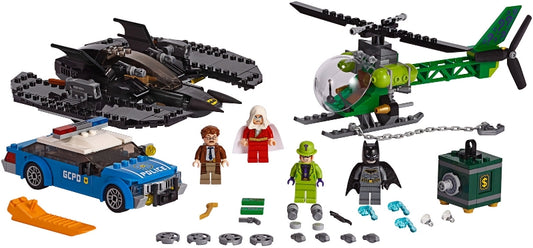 76120 Batman Batwing and The Riddler Heist- missing batman and shazam