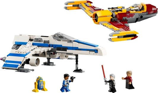 75364 New Republic E-Wing vs. Shin Hati's Starfighter- missing baylan, shin, and morgan