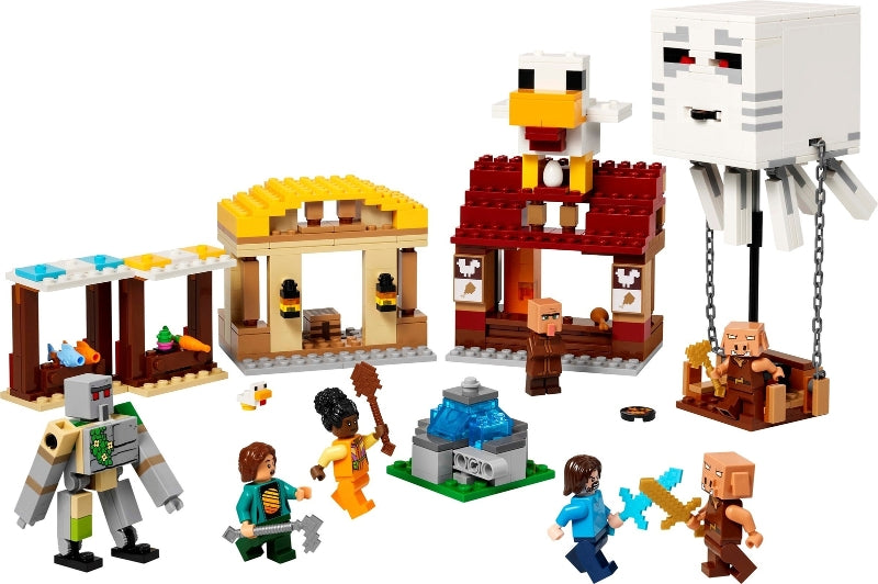 21273 The Ghast Balloon Village Attack- missing figs