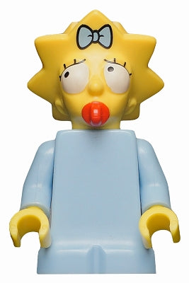 sim011 Maggie Simpson, The Simpsons, Series 1 (Minifigure Only without Stand and Accessories)