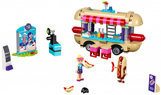 41129 Amusement Park Hot Dog Van missing 1 fig