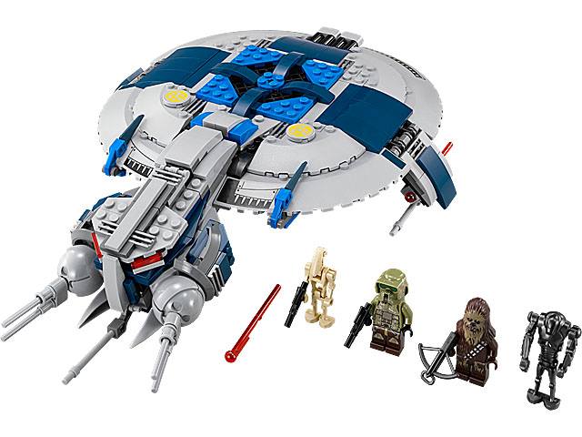75042 Droid Gunship- no figs, missing pieces