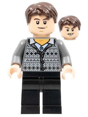 hp129 Neville Longbottom - Fair Isle Sweater, Black Legs