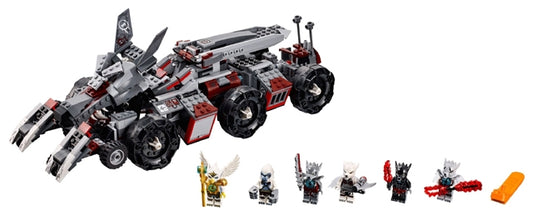 70009 Worriz's Combat Lair- no figs, missing pieces