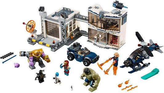 76131 Avengers Compound Battle- missing hulk and thanos