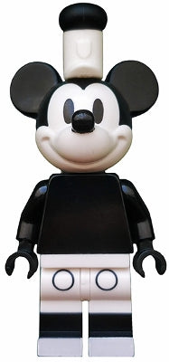 dis024 Vintage Mickey, Disney, Series 2 (Minifigure Only without Stand and Accessories)