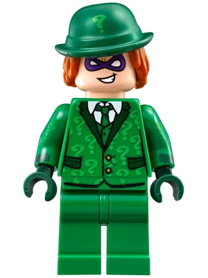 sh0334 The Riddler - Suit and Tie, Hat with Hair