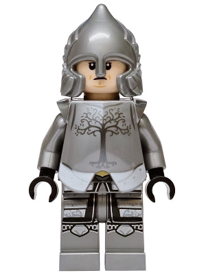 lor155 Soldier of Gondor - Light Nougat Head, Reddish Brown Eyebrows
