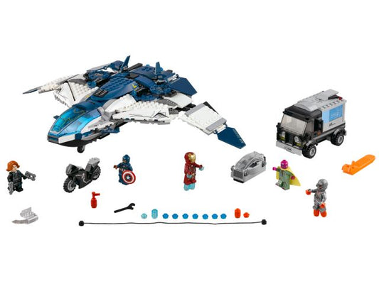 76032 The Avengers Quinjet City Chase- iron man and captain america only