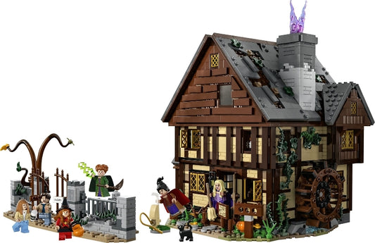 21341 Disney Hocus Pocus: The Sanderson Sisters' Cottage- missing 4 figs