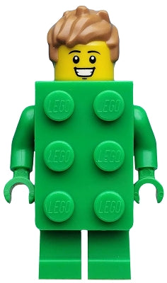 col370 Brick Costume Guy, Series 20 (Minifigure Only without Stand and Accessories)