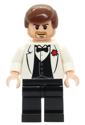 iaj024 Indiana Jones - White Tuxedo Jacket