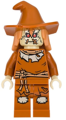 sh0275 Scarecrow, Dark Orange Floppy Hat