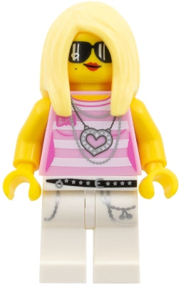 col158 Trendsetter, Series 10 (Minifigure Only without Stand and Accessories)