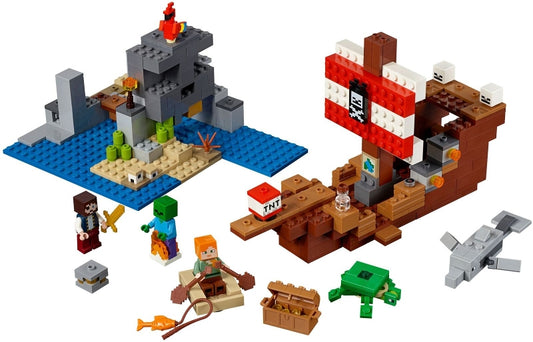 21152 The Pirate Ship Adventure- yellowed