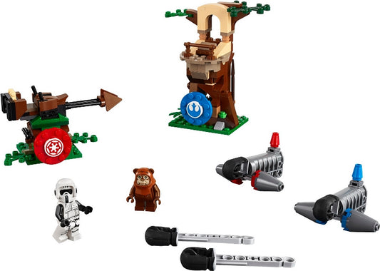 75238 Action Battle Endor Assault- no figs, partial build