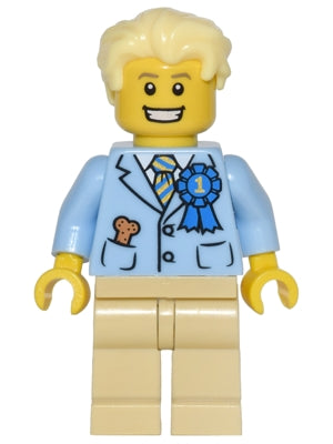 col255 Dog Show Winner, Series 16 (Minifigure Only without Stand and Accessories)