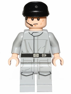 sw0693 Imperial Crew - Black Cap, Closed Mouth