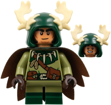 coldnd05 Halfling Druid, Dungeons & Dragons (Minifigure Only without Stand and Accessories)
