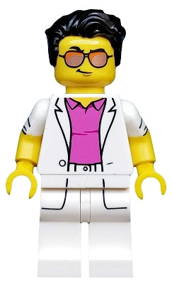 col297 Yuppie, Series 17 (Minifigure Only without Stand and Accessories)