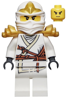 njo0031 Zane ZX - Shoulder Armor- minor yellowing