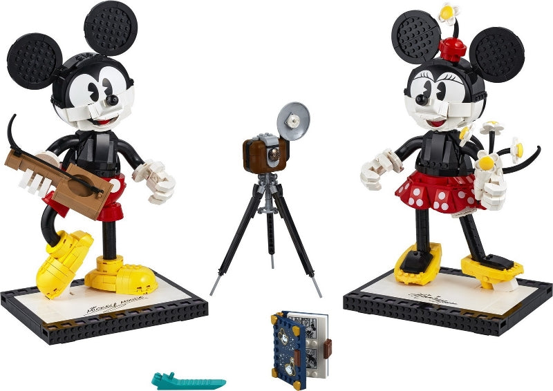 43179 Mickey Mouse & Minnie Mouse- slightly yellowed