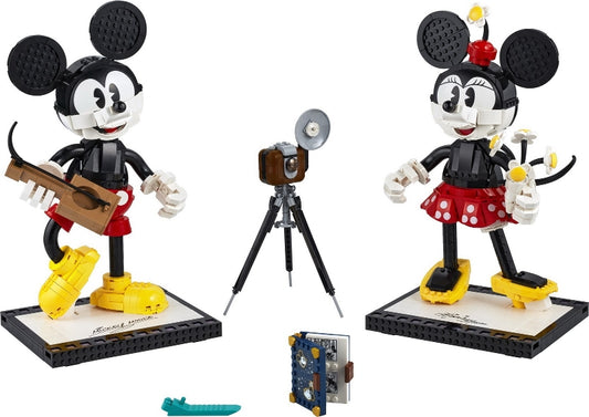 43179 Mickey Mouse & Minnie Mouse- slightly yellowed