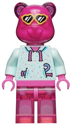 vid043 DJ Rasp-Beary, Vidiyo Bandmates, Series 2 (Minifigure Only without Stand and Accessories)