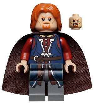 lor014 Boromir - Dark Bluish Gray Legs