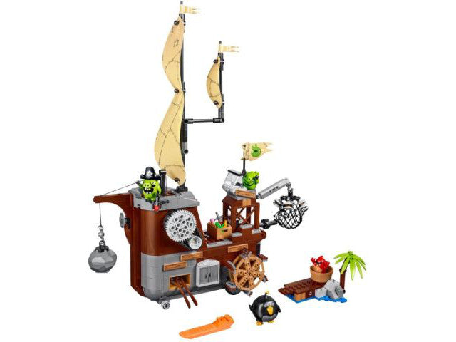 75825 Piggy Pirate Ship- missing 1 fig