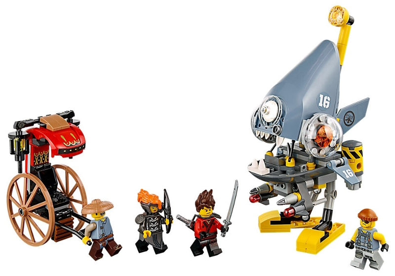 70629 Piranha Attack missing minfigs