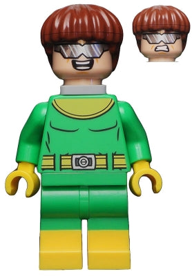 sh0284 Dr. Octopus (Otto Octavius) / Doc Ock - Bright Green Outfit, Neck Bracket