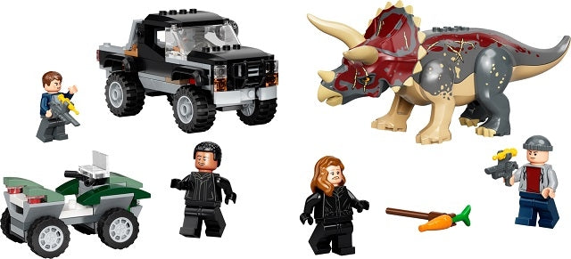 76950 Triceratops Pick-up Truck Ambush